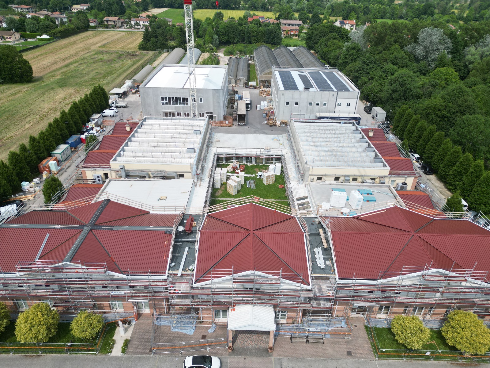 Proseguono i lavori di efficientamento energetico del Centro Paolo VI