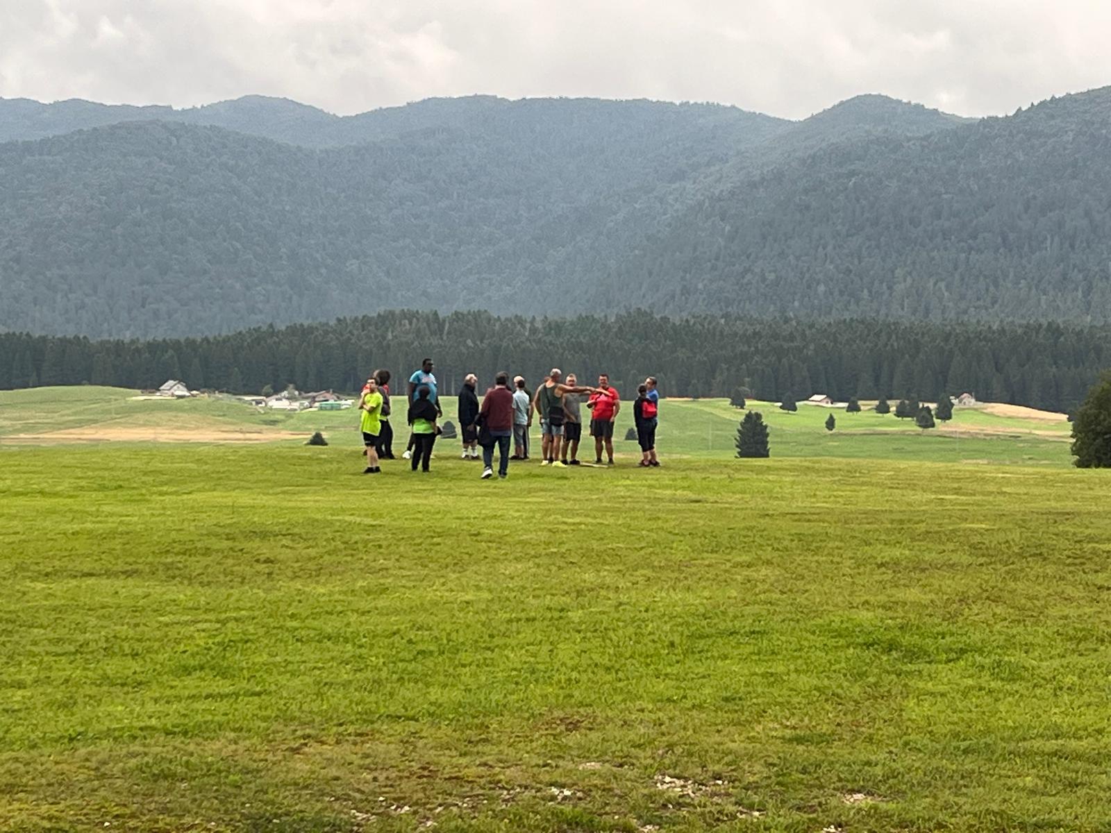 I Passeri in Cansiglio per un allenamento… da lupi!