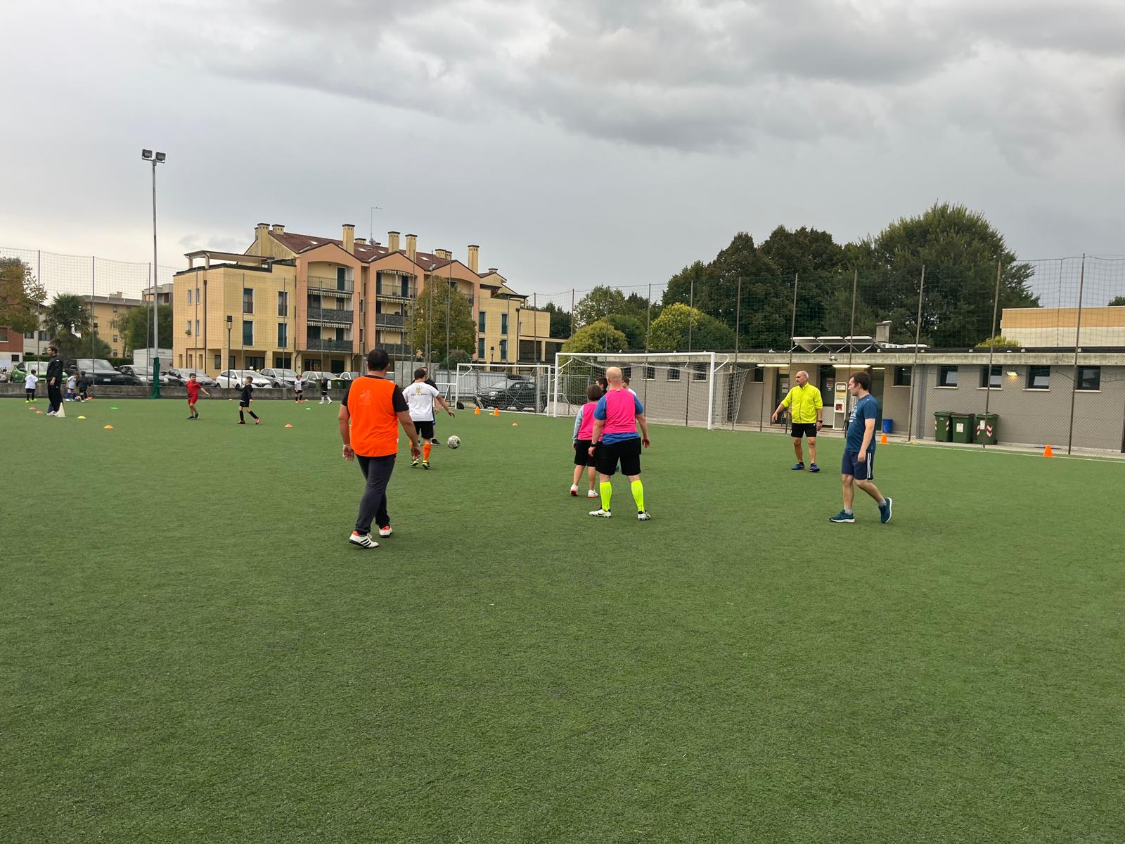 Primo allenamento del progetto Ability Vigontina