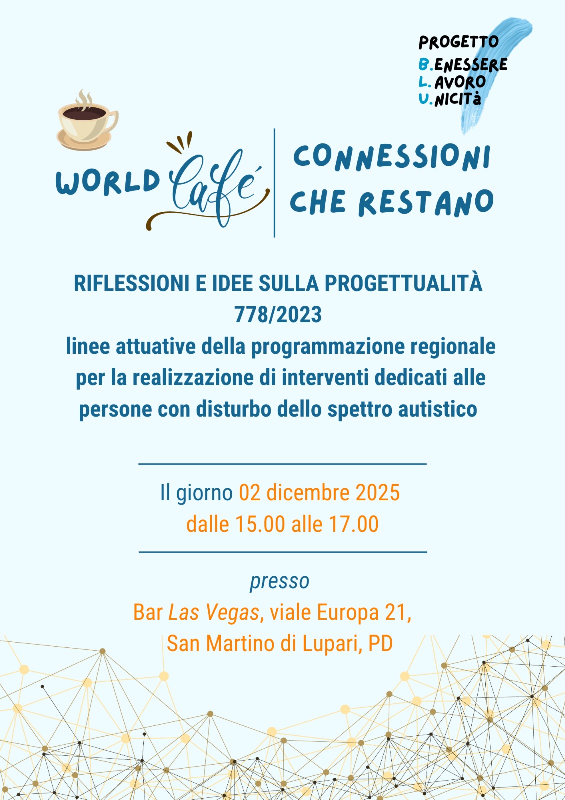 Un primo bilancio dei progetti a favore delle persone autistiche Un primo bilancio dei progetti a favore delle persone autistiche